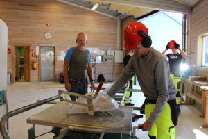 Bilde av Svein Magne i arbeid